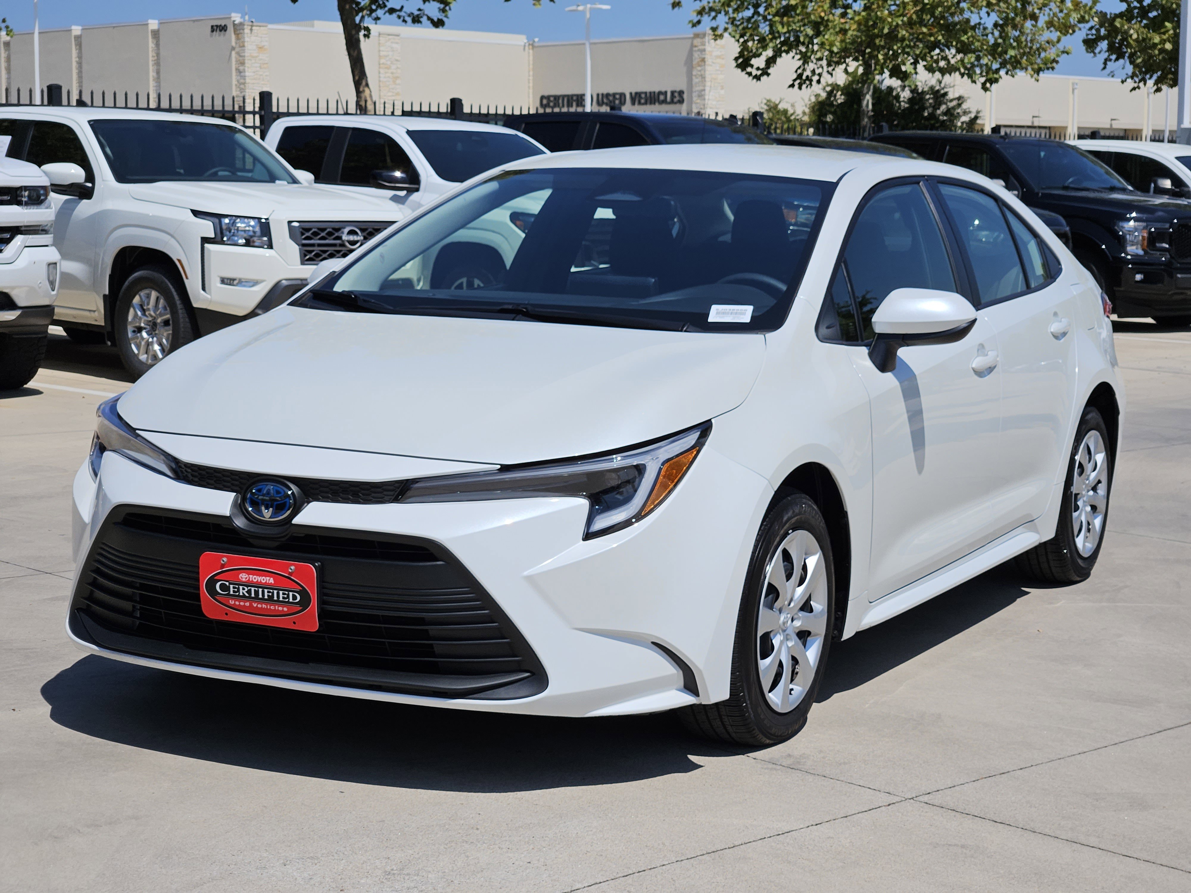 Certified 2025 Toyota Corolla LE with VIN JTDBCMFEXSJ038956 for sale in Northfield, Minnesota