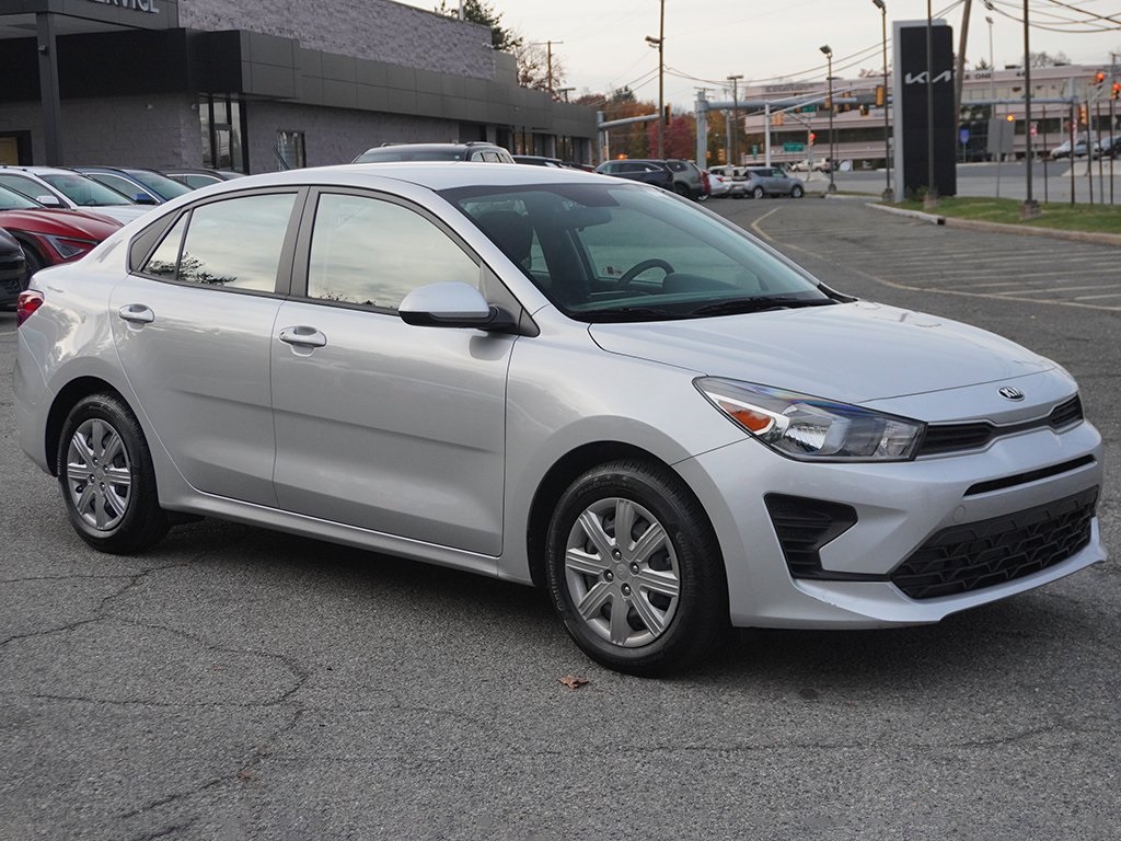 Used 2021 Kia Rio LX with VIN 3KPA24AD7ME431133 for sale in Riverdale, NJ