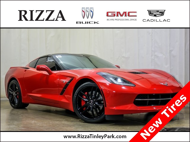 Used 2015 Red Chevrolet Stingray Z51 image 1