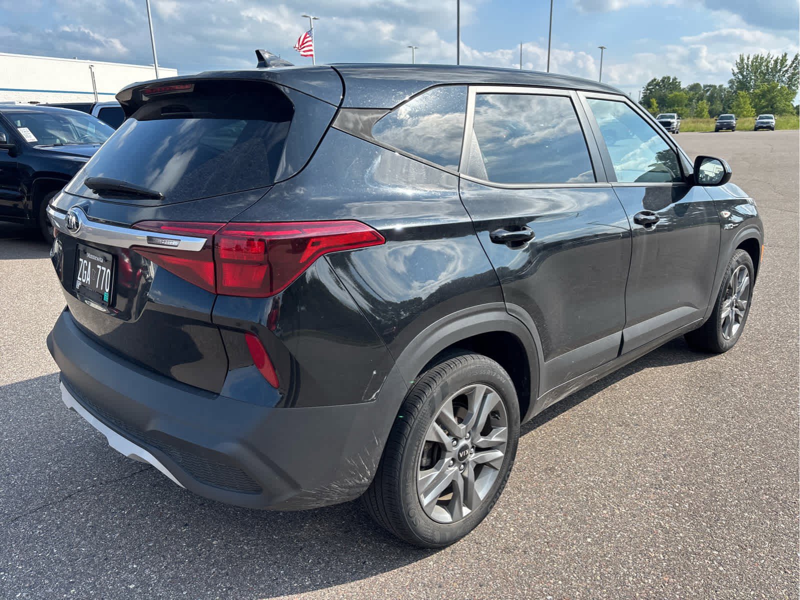 Used 2021 Kia Seltos LX with VIN KNDEPCAA9M7141849 for sale in Cambridge, MN