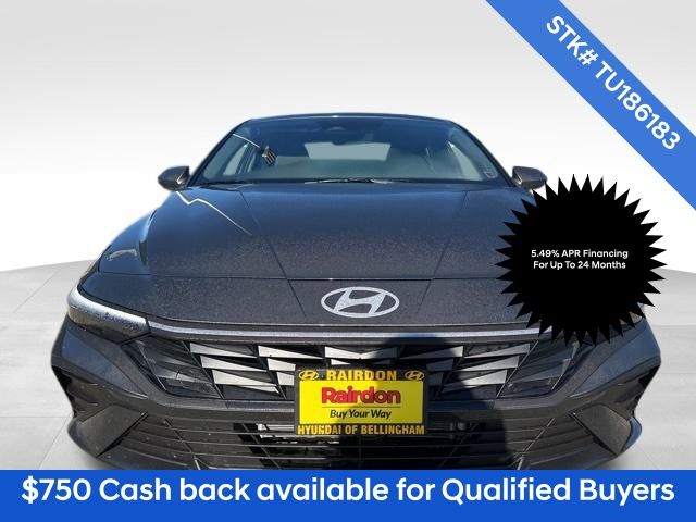 2026 Hyundai Elantra Hybrid Blue photo 2