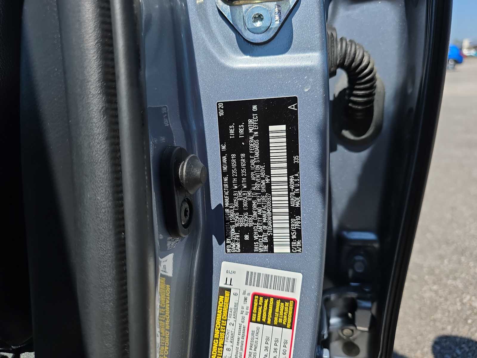 2021 Toyota Highlander Hybrid XLE photo 27