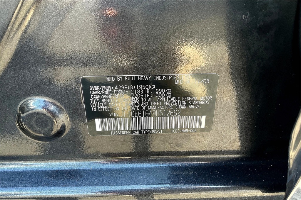 2009 Subaru Impreza 2.5i photo 31