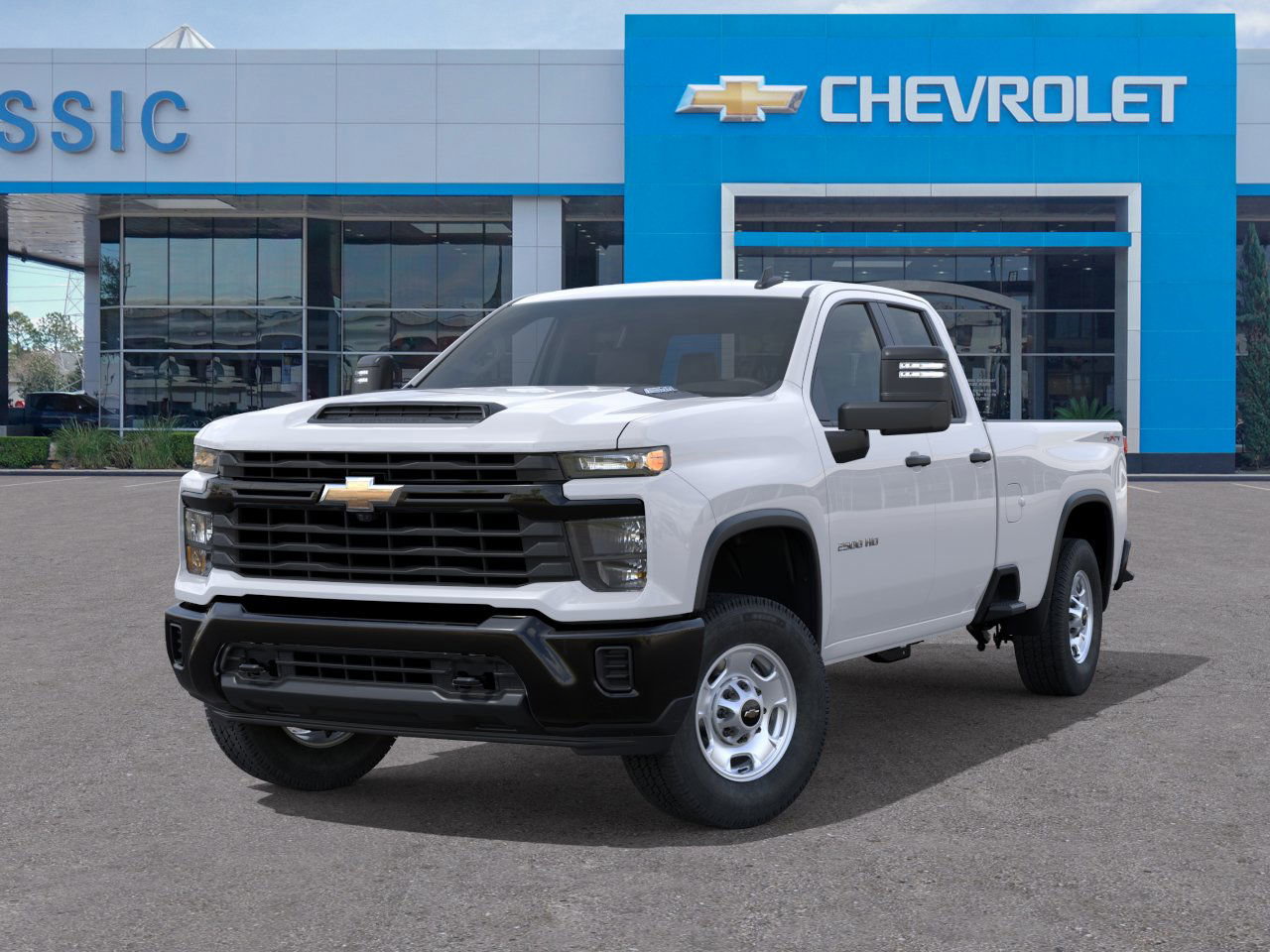 2025 Chevrolet Silverado 2500 HD WT White at Classic Elite Chevrolet Hwy 6