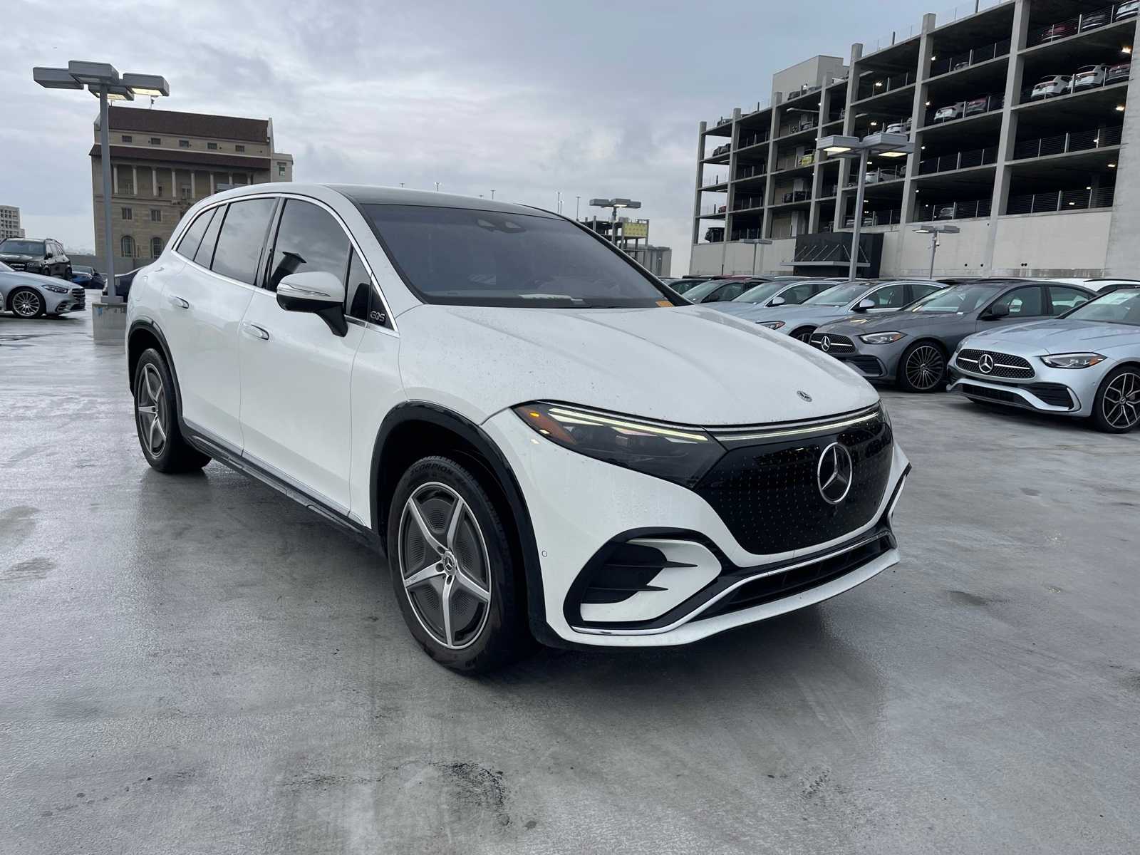 Certified 2023 Mercedes-Benz EQS SUV Base with VIN 4JGDM4EB4PA007704 for sale in Los Angeles, CA