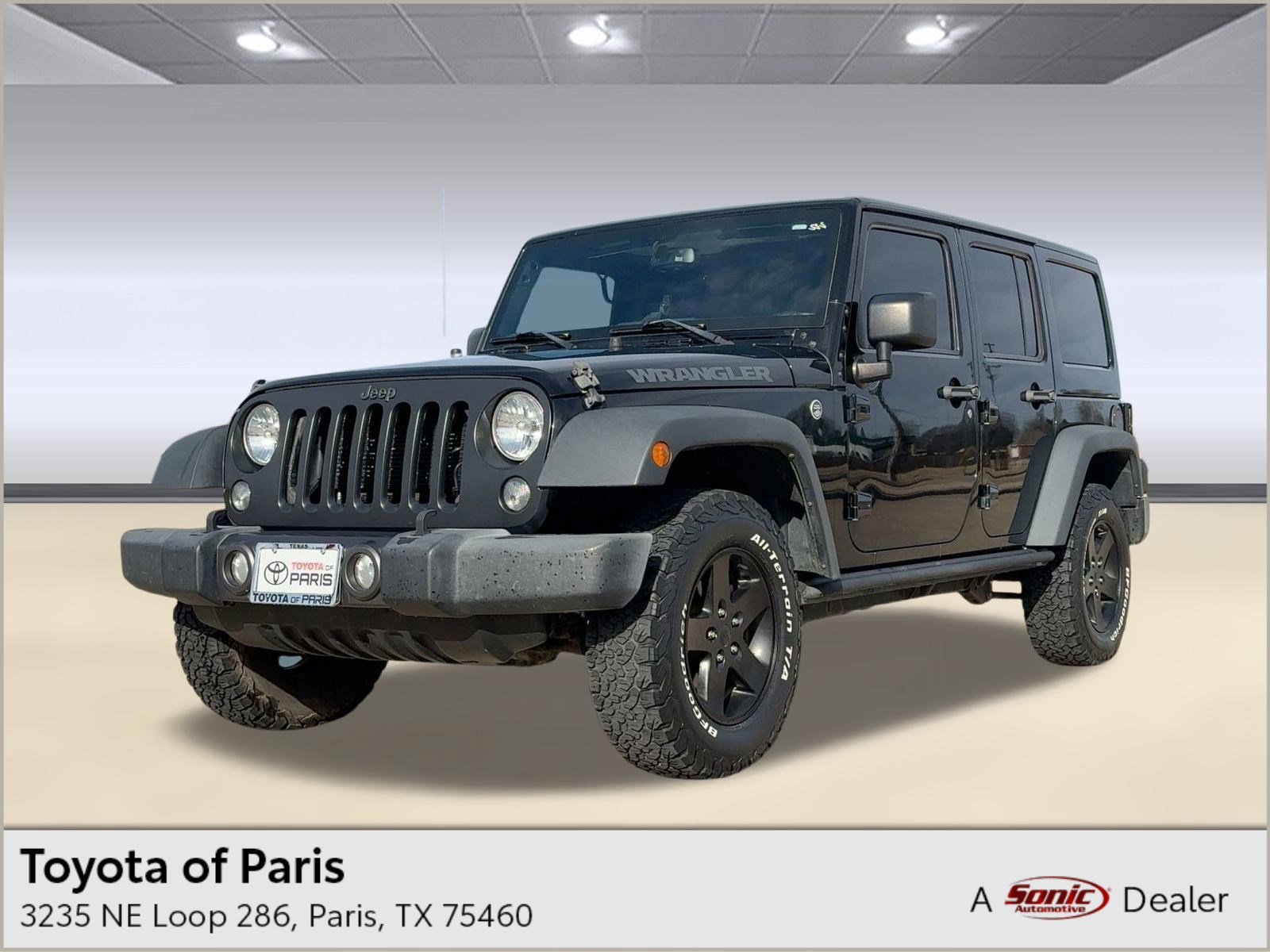 2016 Jeep Wrangler Unlimited Black Bear's photo