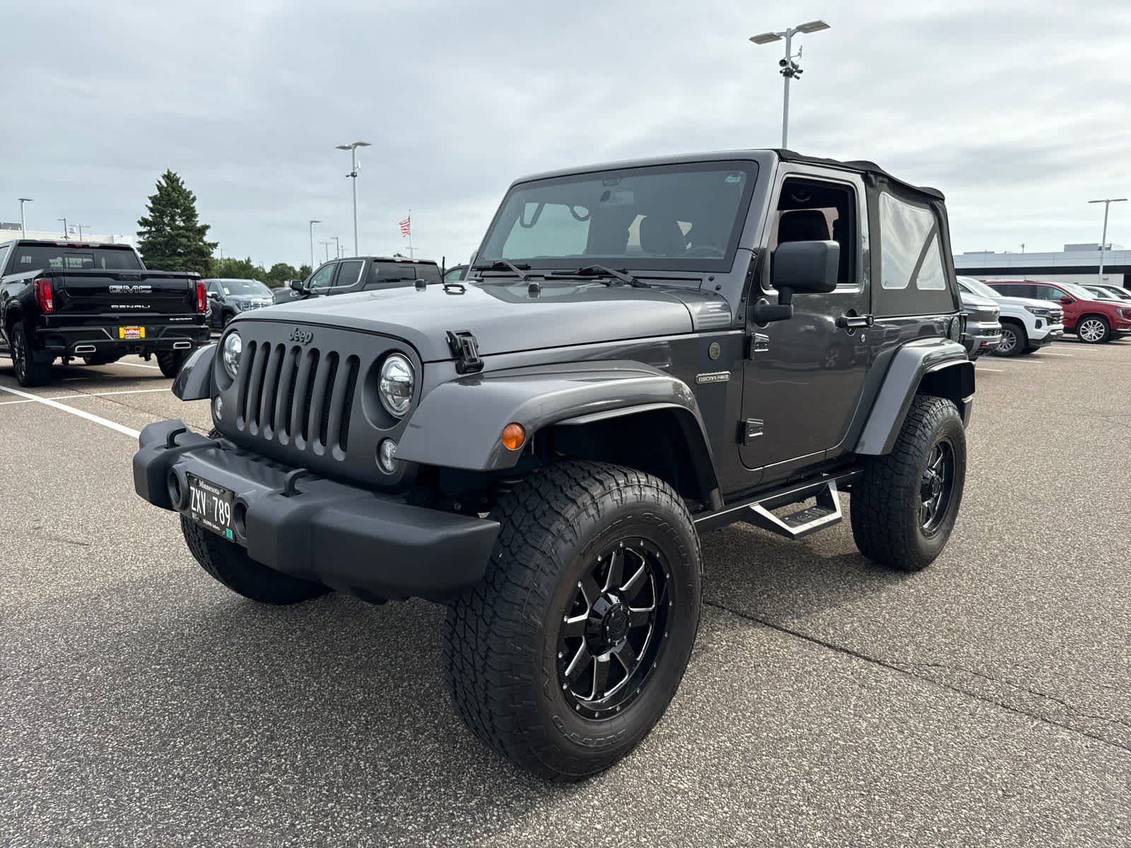 Used 2017 Jeep Wrangler Freedom with VIN 1C4AJWAG4HL604760 for sale in Brooklyn Center, Minnesota
