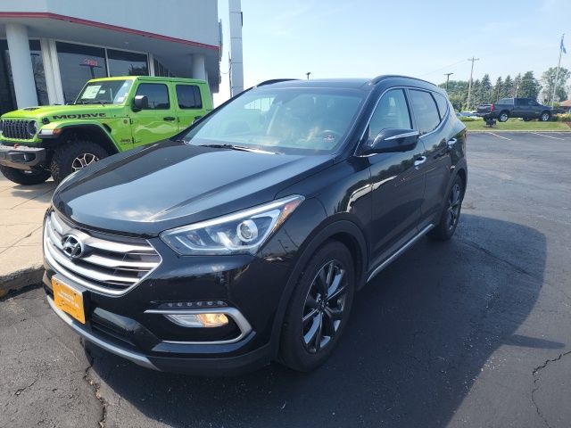Used 2017 Hyundai Santa Fe Sport 2.0T with VIN 5XYZWDLA3HG494443 for sale in Manitowoc, WI