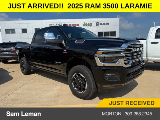 New 2025 Ram 3500 Laramie Crew Cab in Morton #R11547 Sam Leman