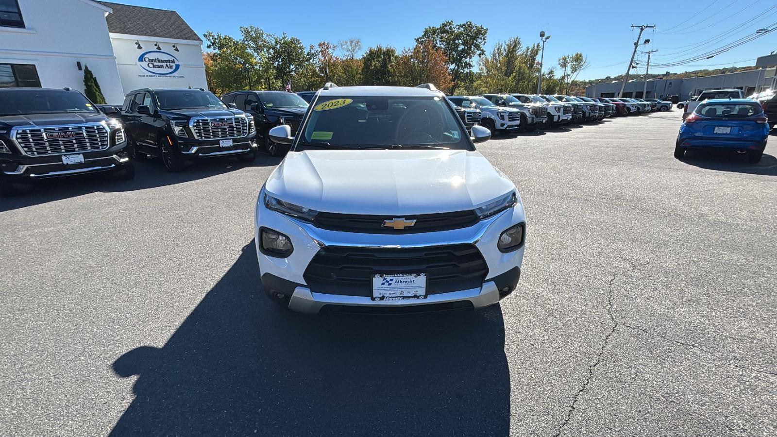 Certified 2023 Chevrolet TrailBlazer LT with VIN KL79MRSL7PB023696 for sale in Wakefield, MA