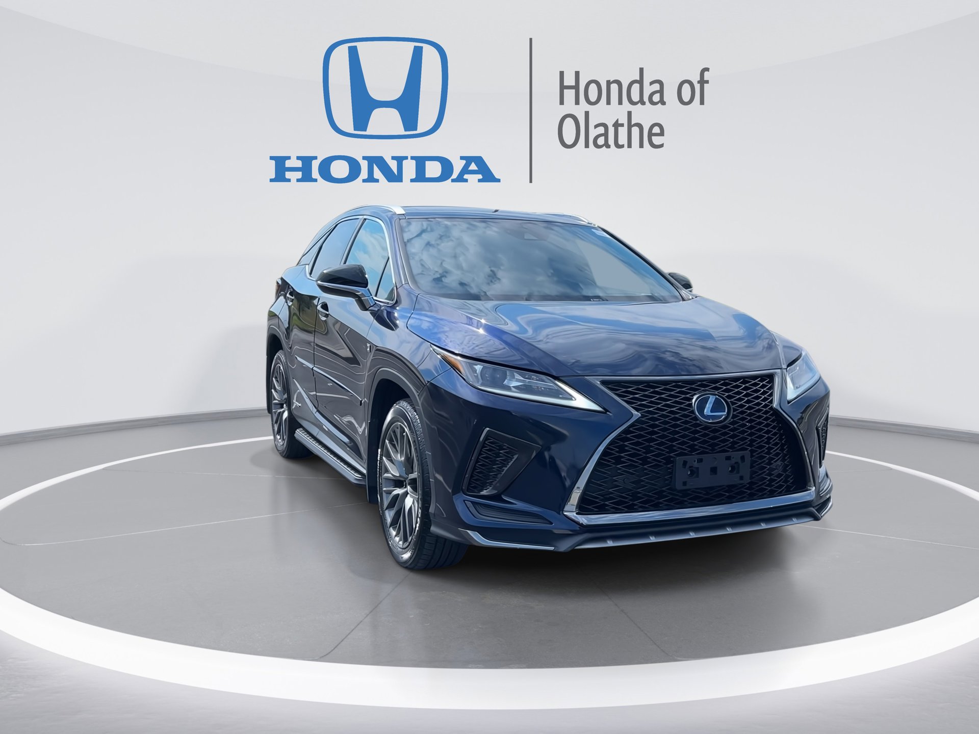 Used 2021 Lexus RX Hybrid 450h F SPORT with VIN 2T2SGMDA6MC057793 for sale in Kansas City