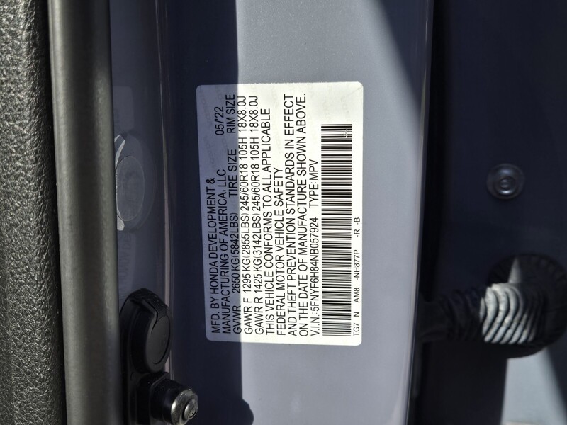 2022 Honda Pilot TrailSport photo 7
