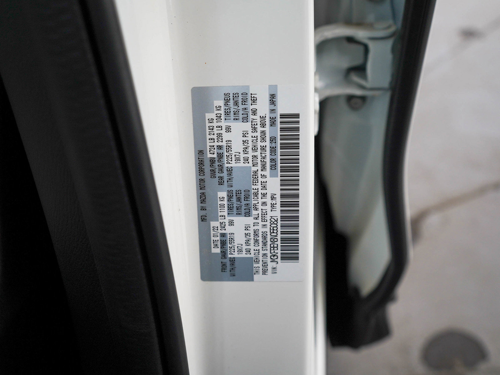 2022 Mazda CX-5 2.5 Premium Plus photo 26