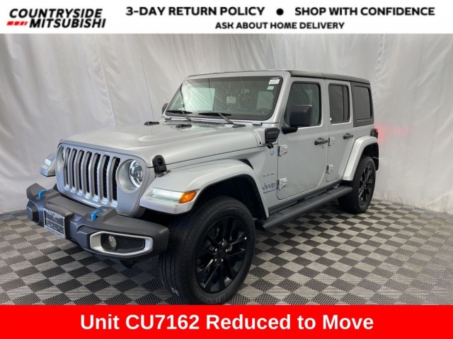 Pre-Owned 2023 Jeep Wrangler Sahara 4xe Silver Zynith Clearcoat