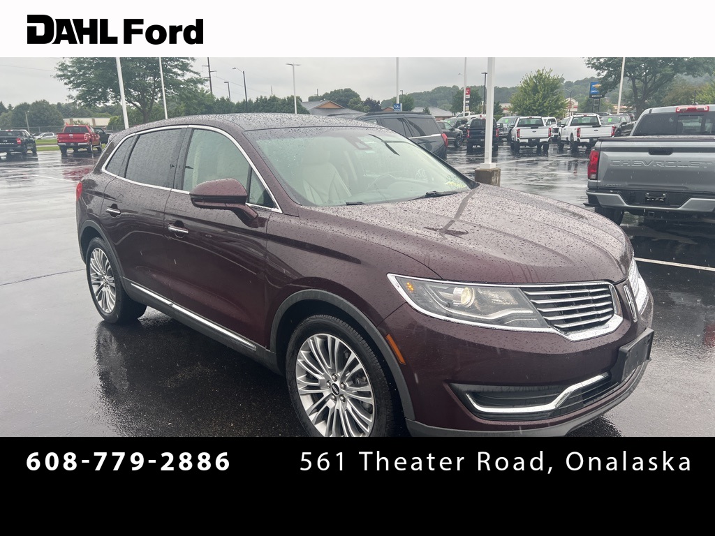 Used 2017 Lincoln MKX Reserve with VIN 2LMPJ8LR4HBL30917 for sale in Onalaska, WI