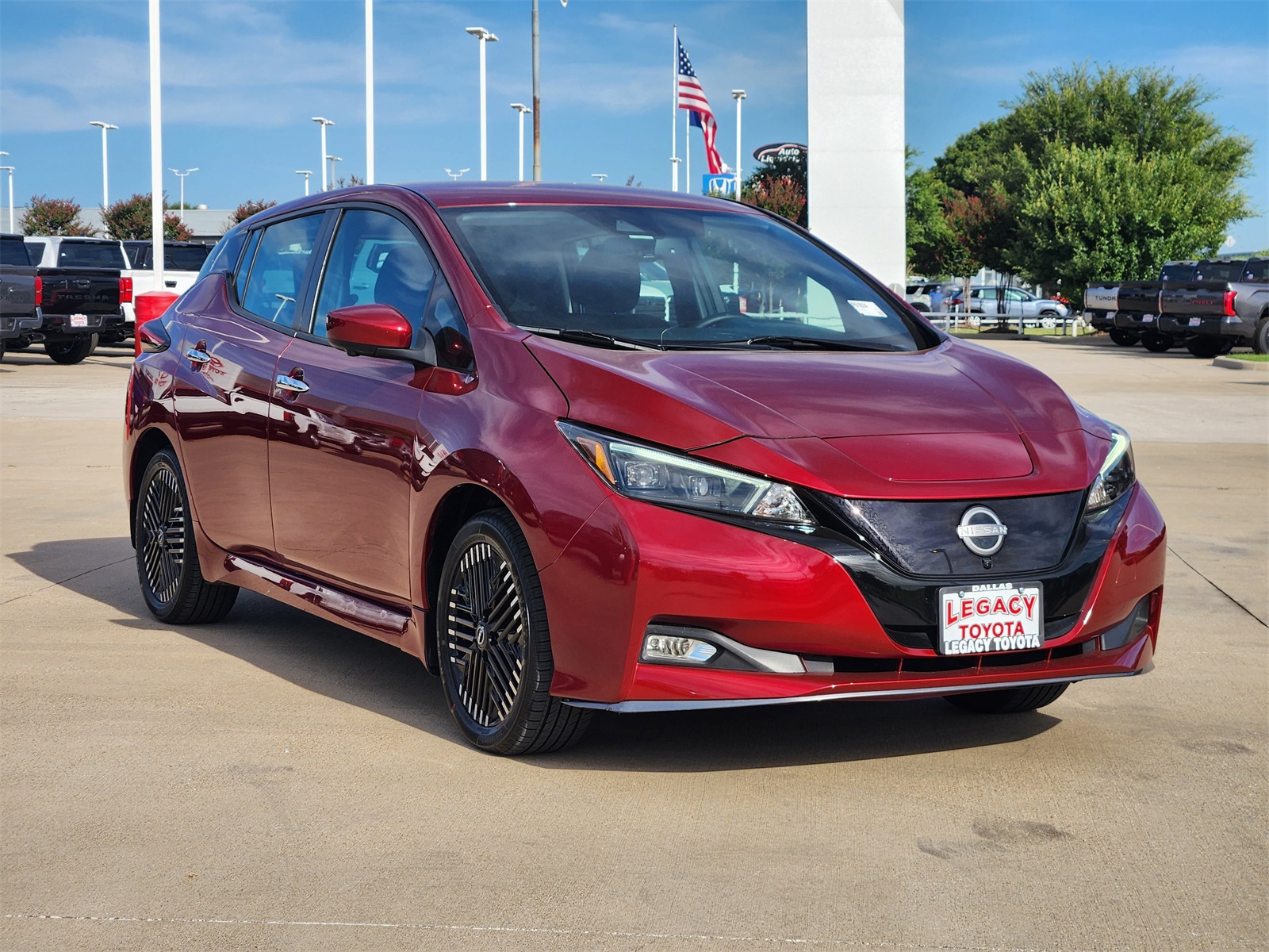 Used 2025 Nissan Leaf SV PLUS with VIN 1N4CZ1CV0SC560060 for sale in Dallas, TX