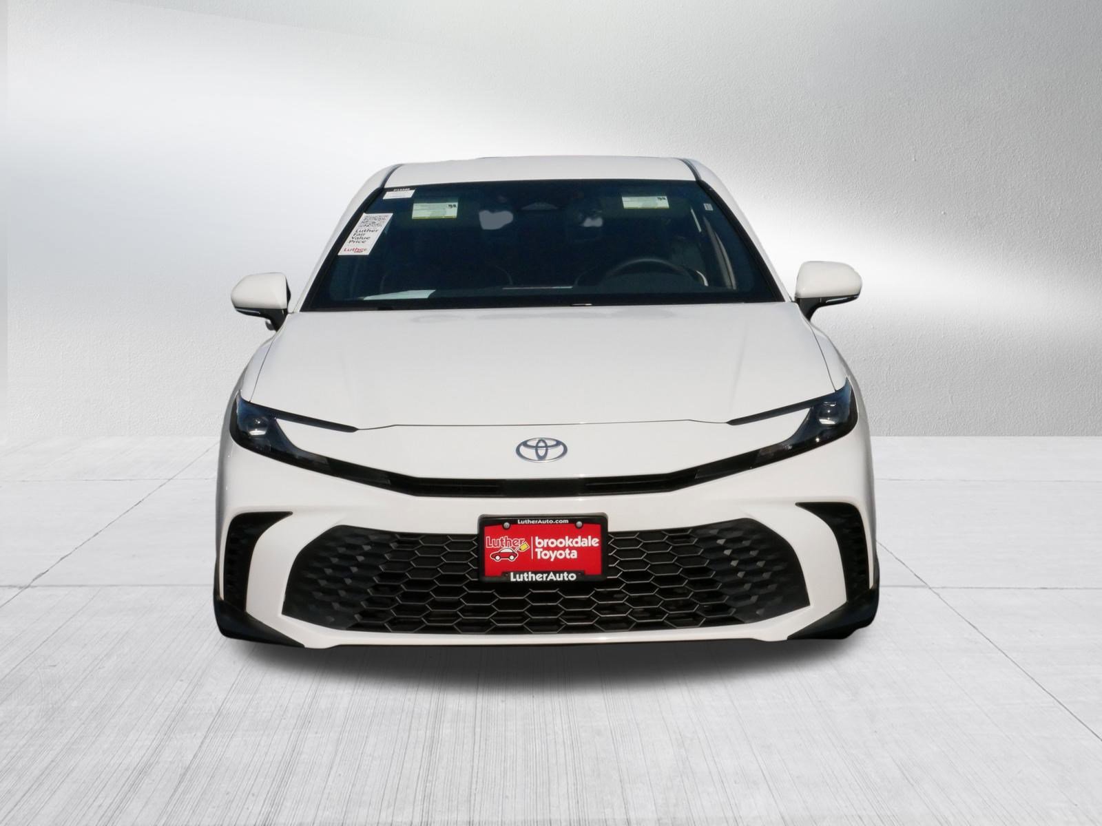 Certified 2025 Toyota Camry SE with VIN 4T1DAACKXSU575439 for sale in Brooklyn Center, Minnesota