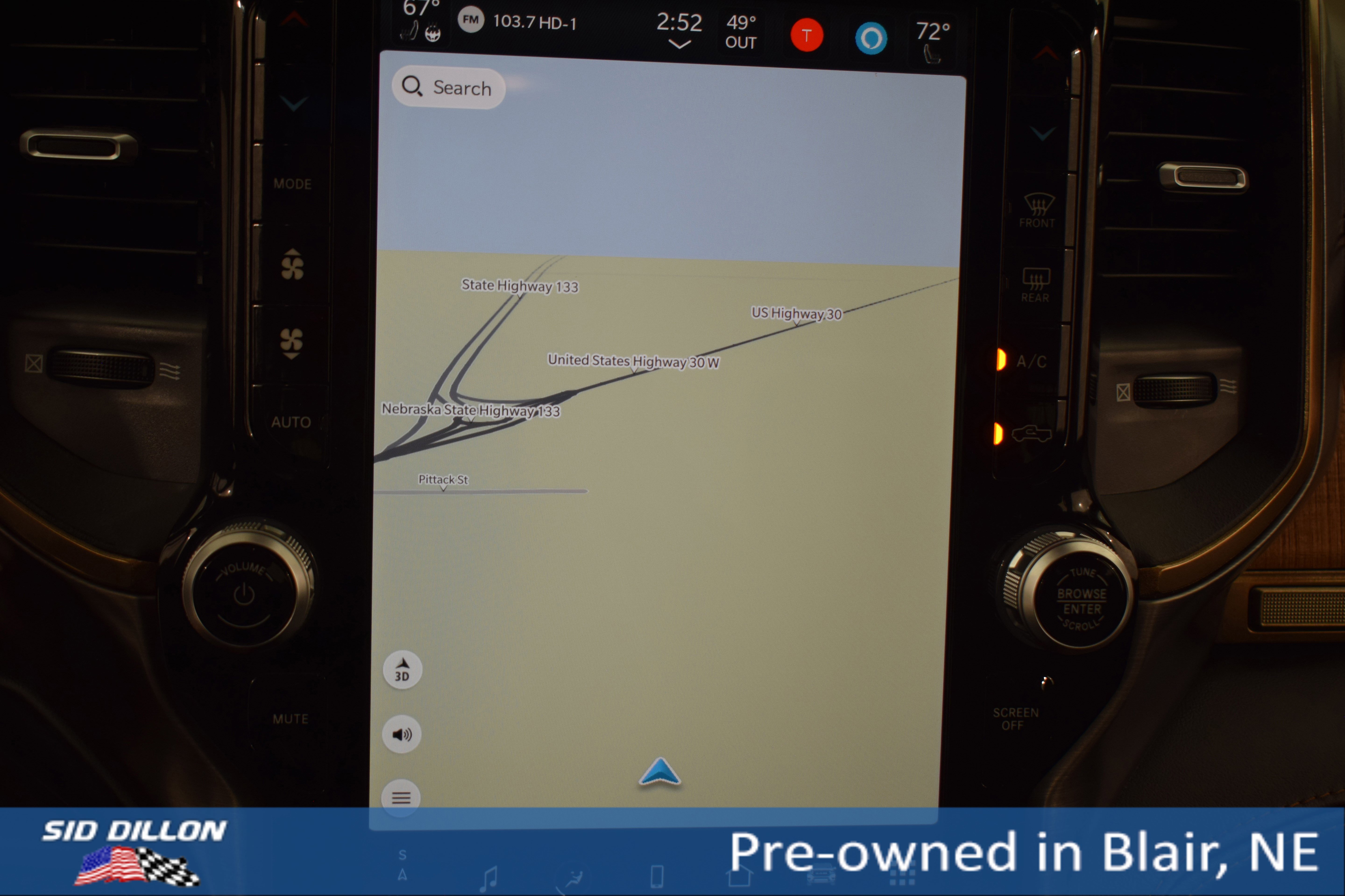 Used 2024 Bright White Clearcoat Ram Longhorn image 2