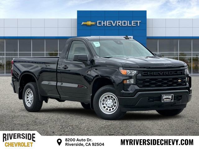 New 2025 Black Chevrolet WT image 1