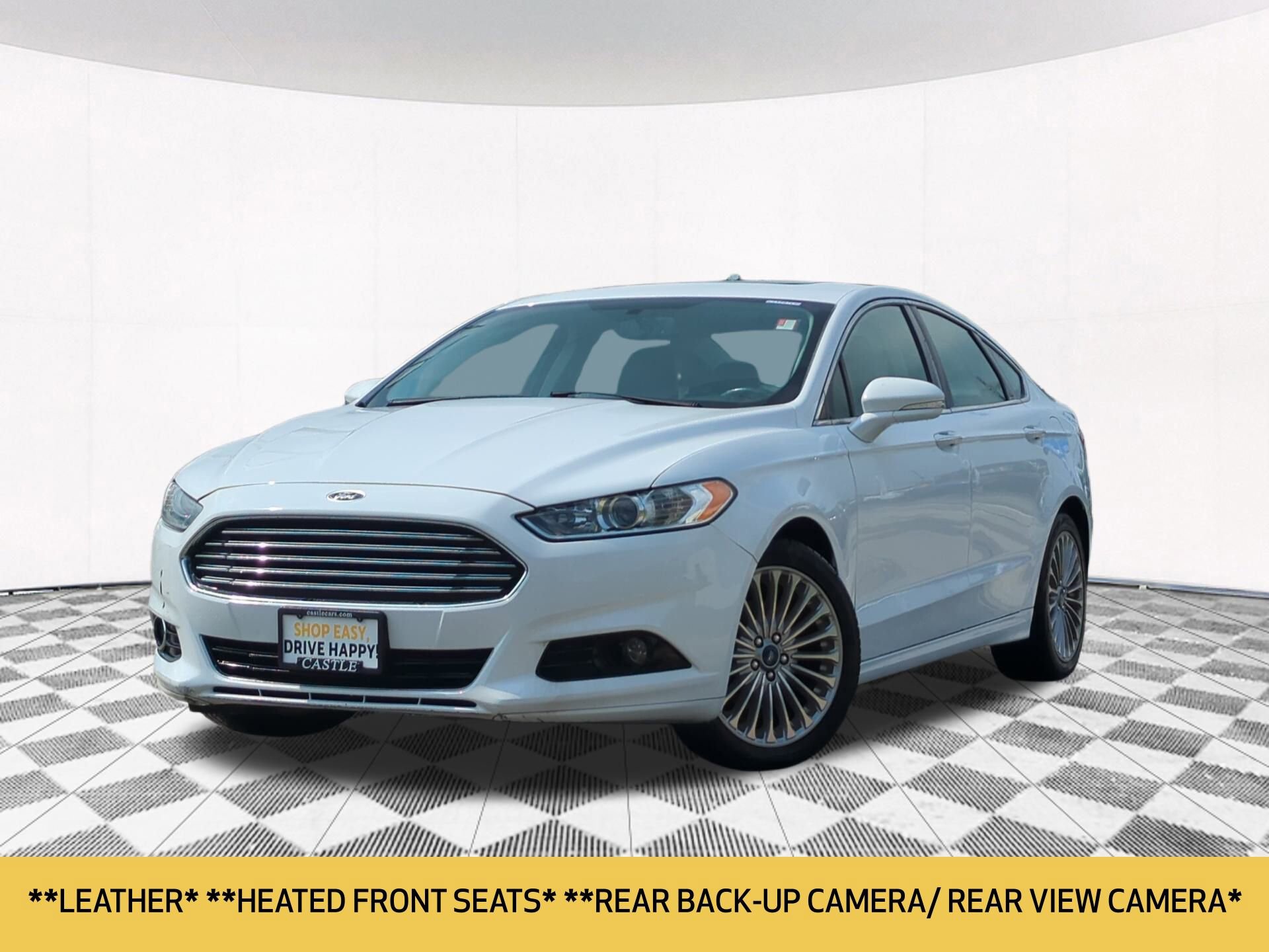 Used 2014 Ford Fusion Titanium with VIN 3FA6P0K91ER299836 for sale in Villa Park, IL