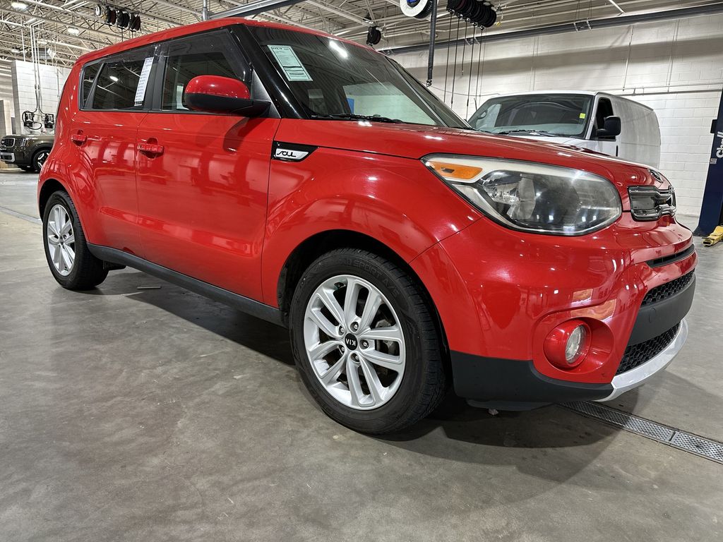 Used 2018 Kia Soul + with VIN KNDJP3A56J7515525 for sale in Shelby, NC