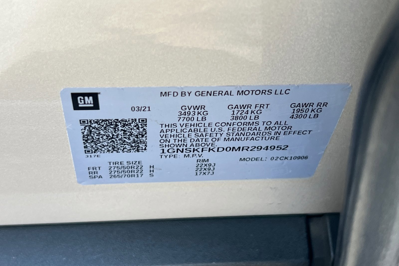 2021 Chevrolet Suburban Premier photo 28