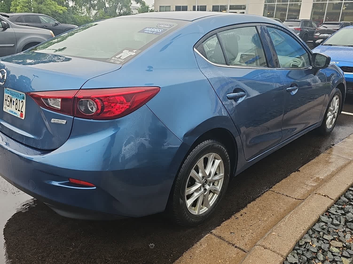 Used 2018 Mazda Mazda3 Sport with VIN 3MZBN1U77JM182587 for sale in Hopkins, Minnesota