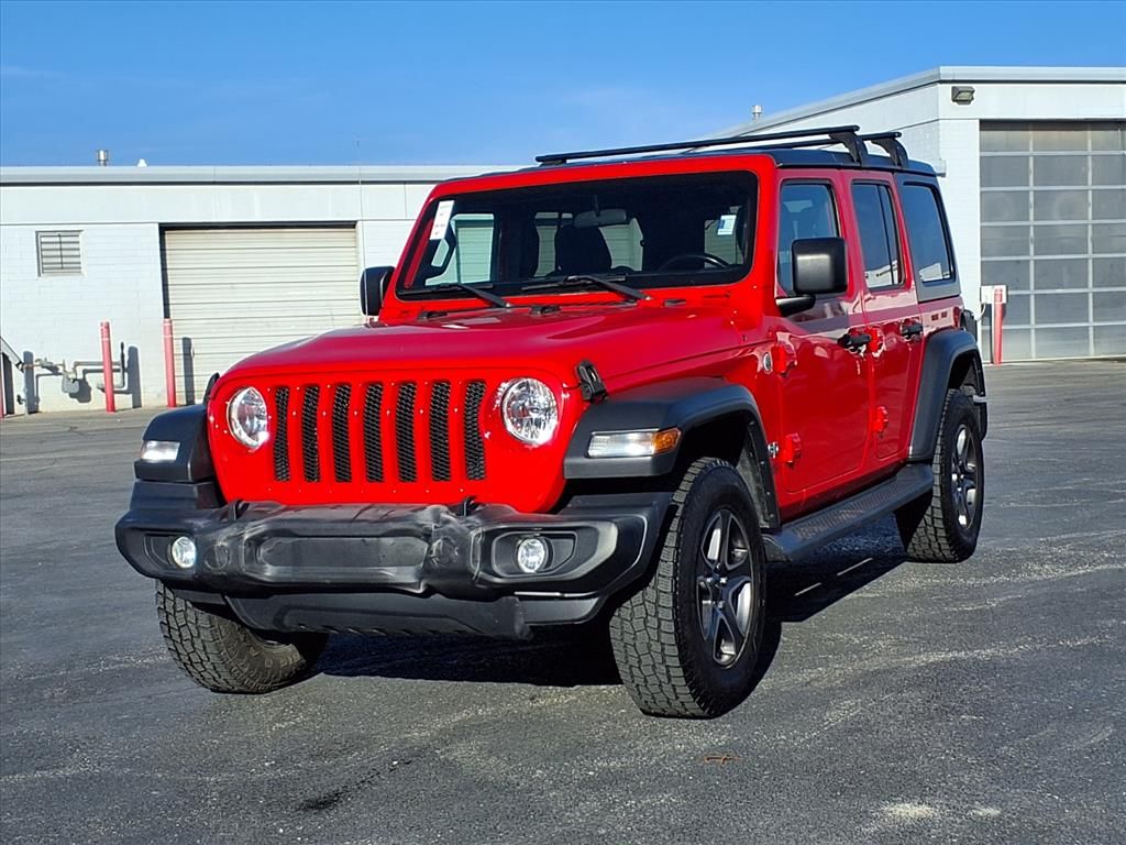 Used 2018 Jeep All-New Wrangler Unlimited Sport S with VIN 1C4HJXDG8JW131613 for sale in Kansas City