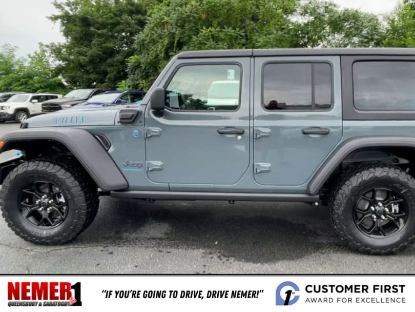 New 2024 Jeep Wrangler 4xe Willys Sport Utility in Queensbury 24004