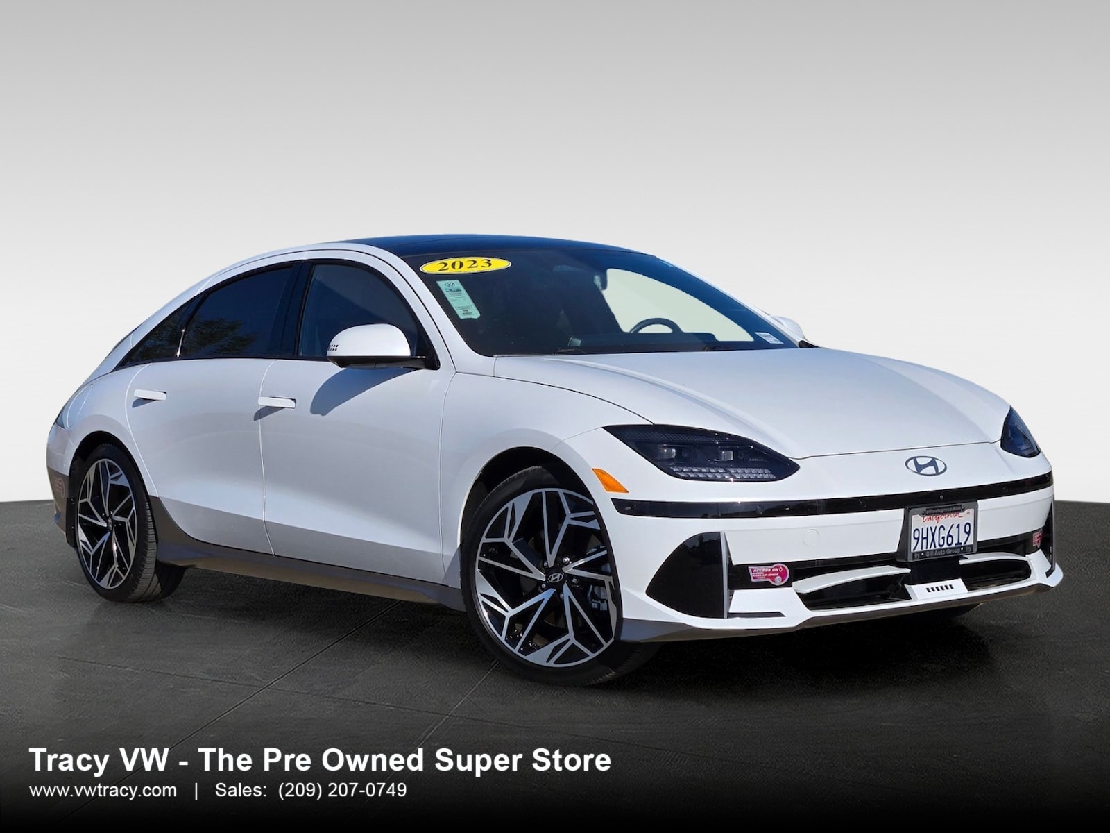 Used 2023 Hyundai IONIQ 6 Limited with VIN KMHM54AA3PA046603 for sale in Tracy, CA