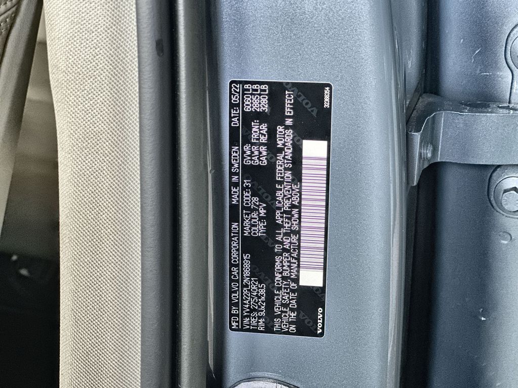 2022 Volvo XC90 T6 Inscription photo 34