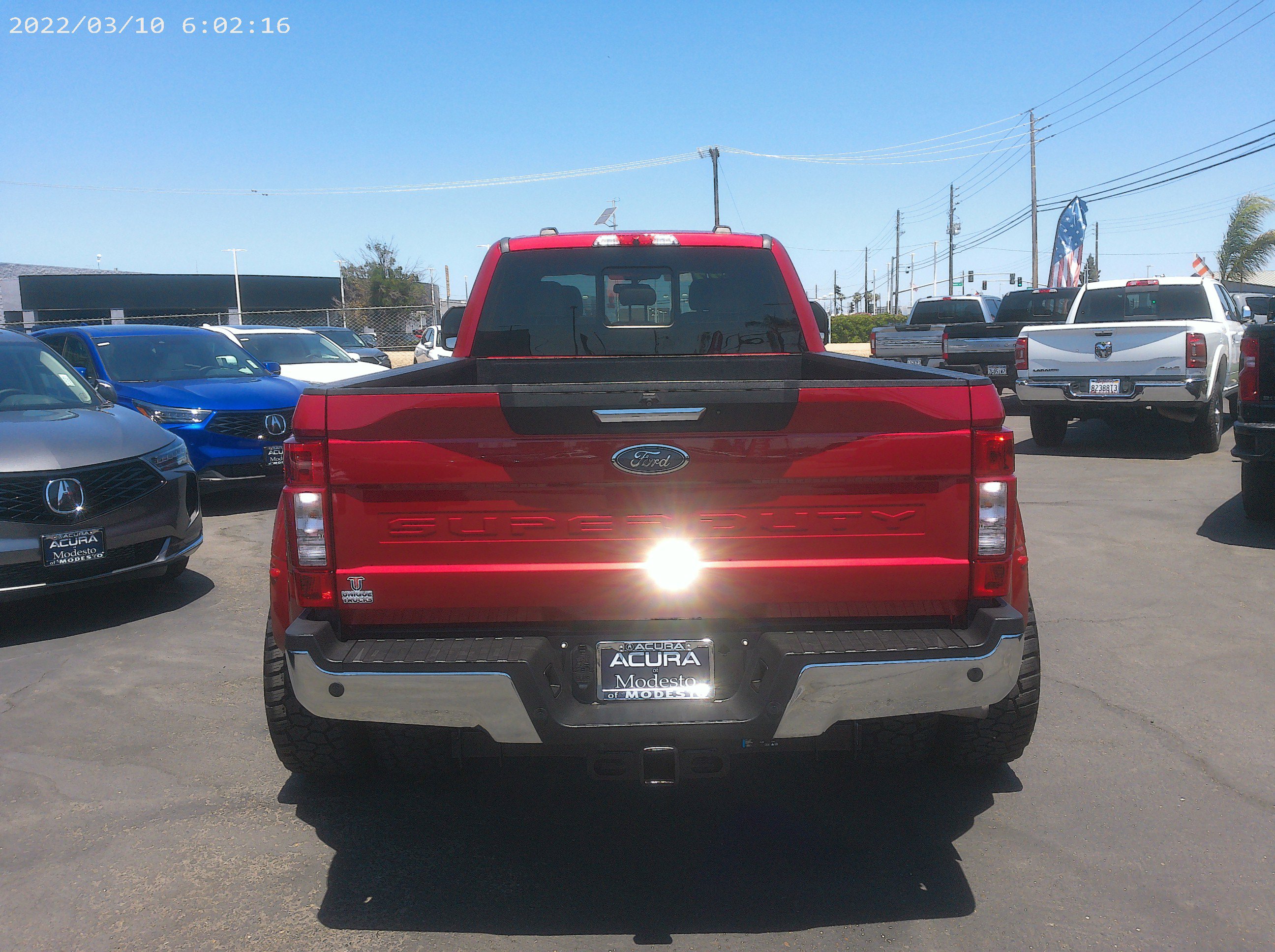 Used 2022 Ford F-450 Super Duty Lariat with VIN 1FT8W4DT6NED31432 for sale in Modesto, CA