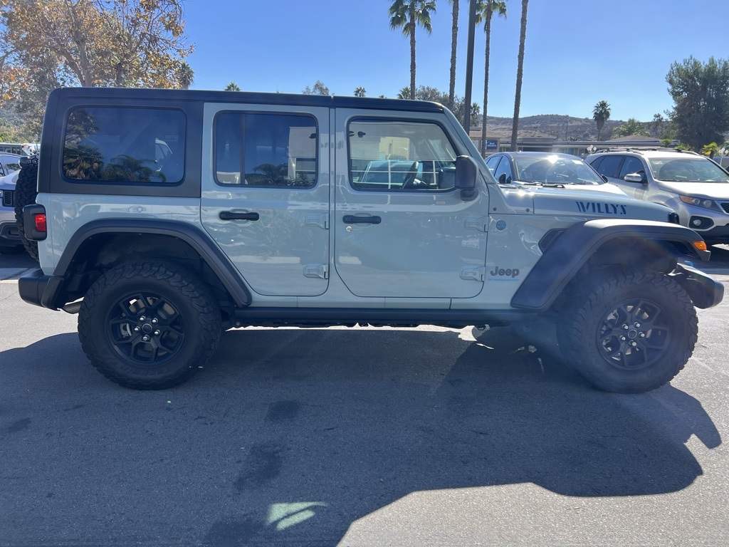 Used 2024 Gray Jeep Willys 4xe image 8