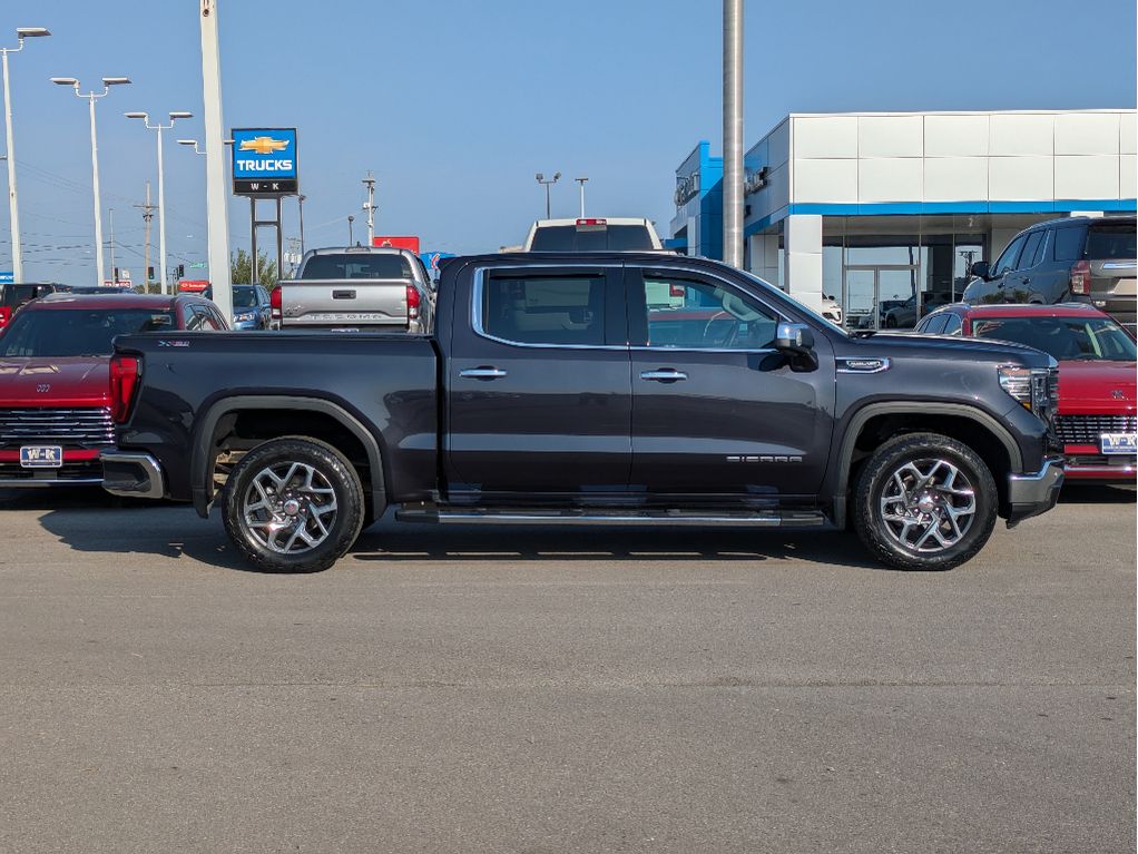 Used 2024 GMC Sierra 1500 SLT with VIN 3GTUUDEDXRG123130 for sale in Kansas City