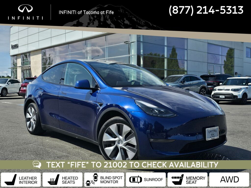 Used 2023 Tesla Model Y Long Range with VIN 7SAYGDEE7PF758488 for sale in Fife, WA