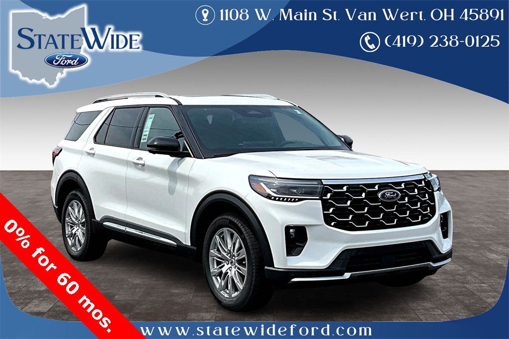 2025 Ford Explorer Platinum's photo