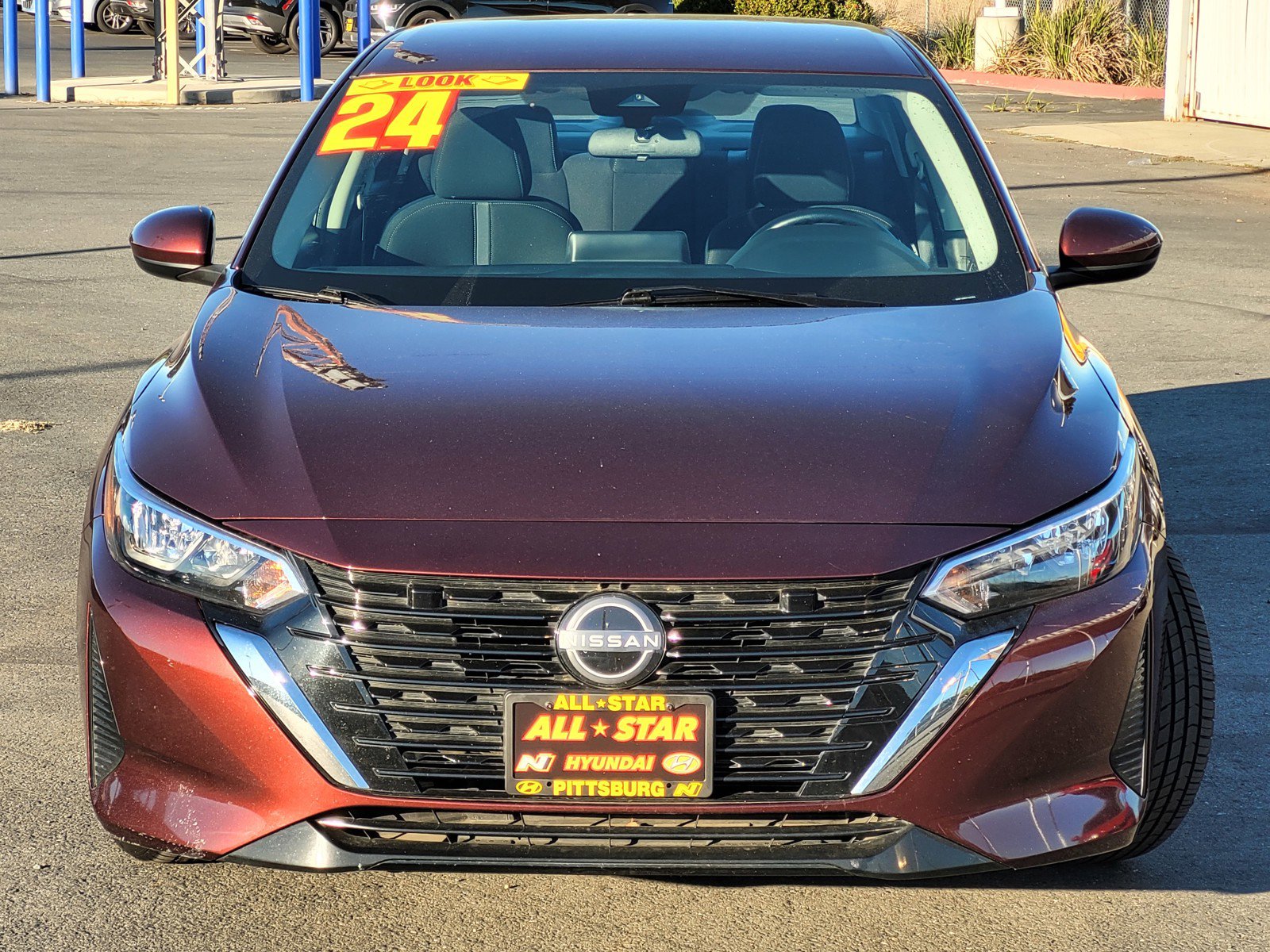 Used 2024 Nissan Sentra SV with VIN 3N1AB8CV8RY310763 for sale in Pittsburg, CA
