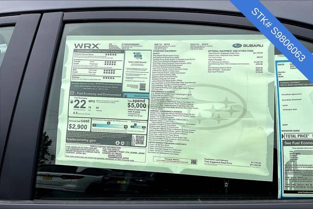 2025 Subaru WRX Premium photo 4