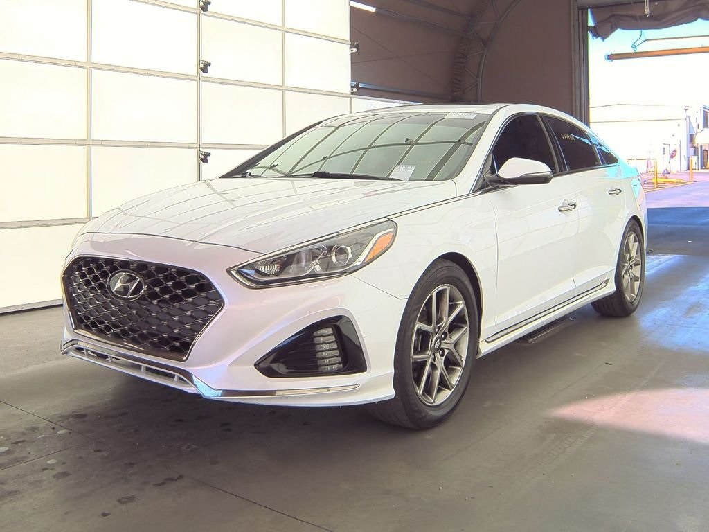 Used 2018 Hyundai Sonata Sport with VIN 5NPE34ABXJH686654 for sale in Madison, NC