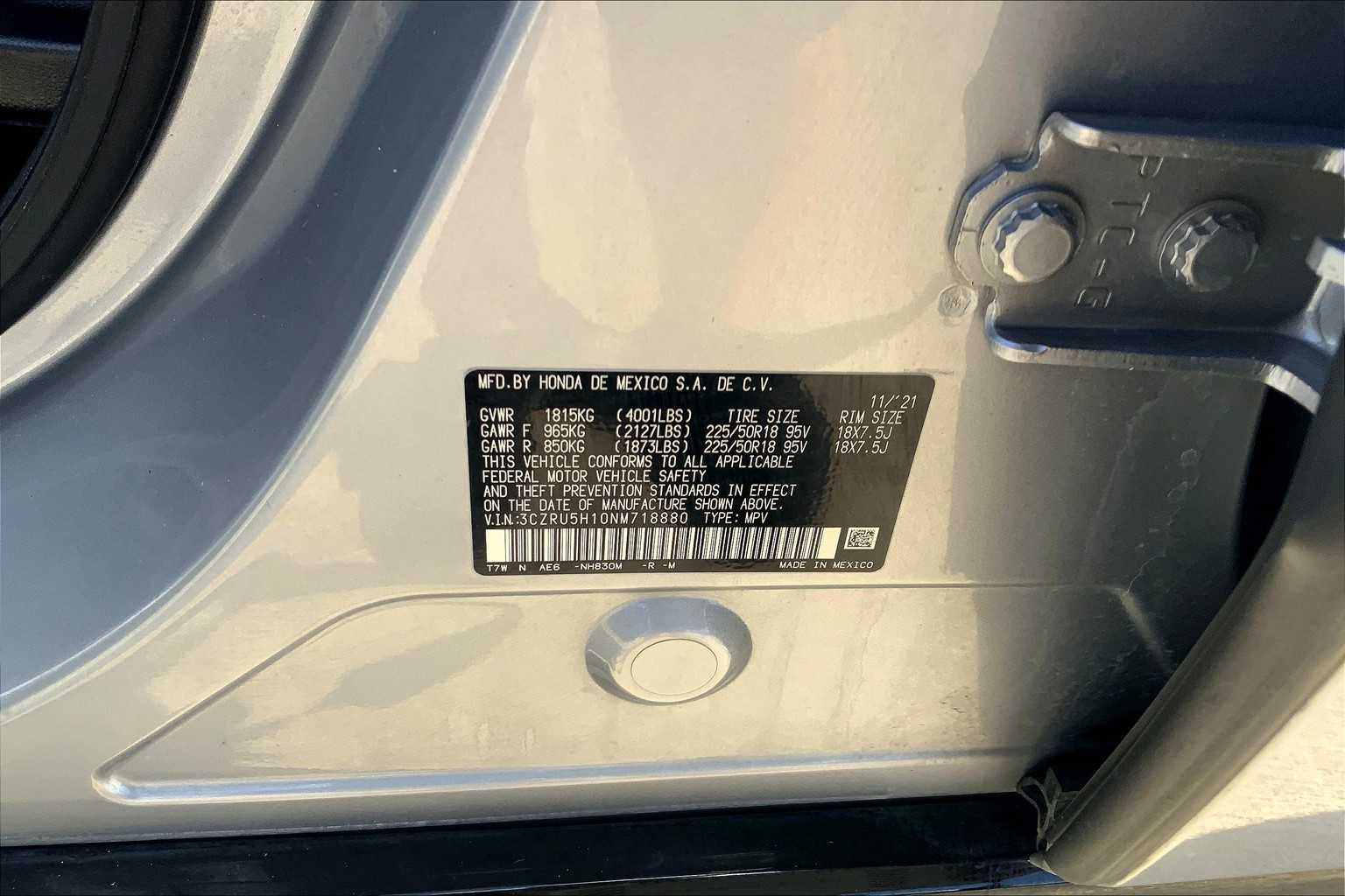 2022 Honda HR-V Sport photo 27