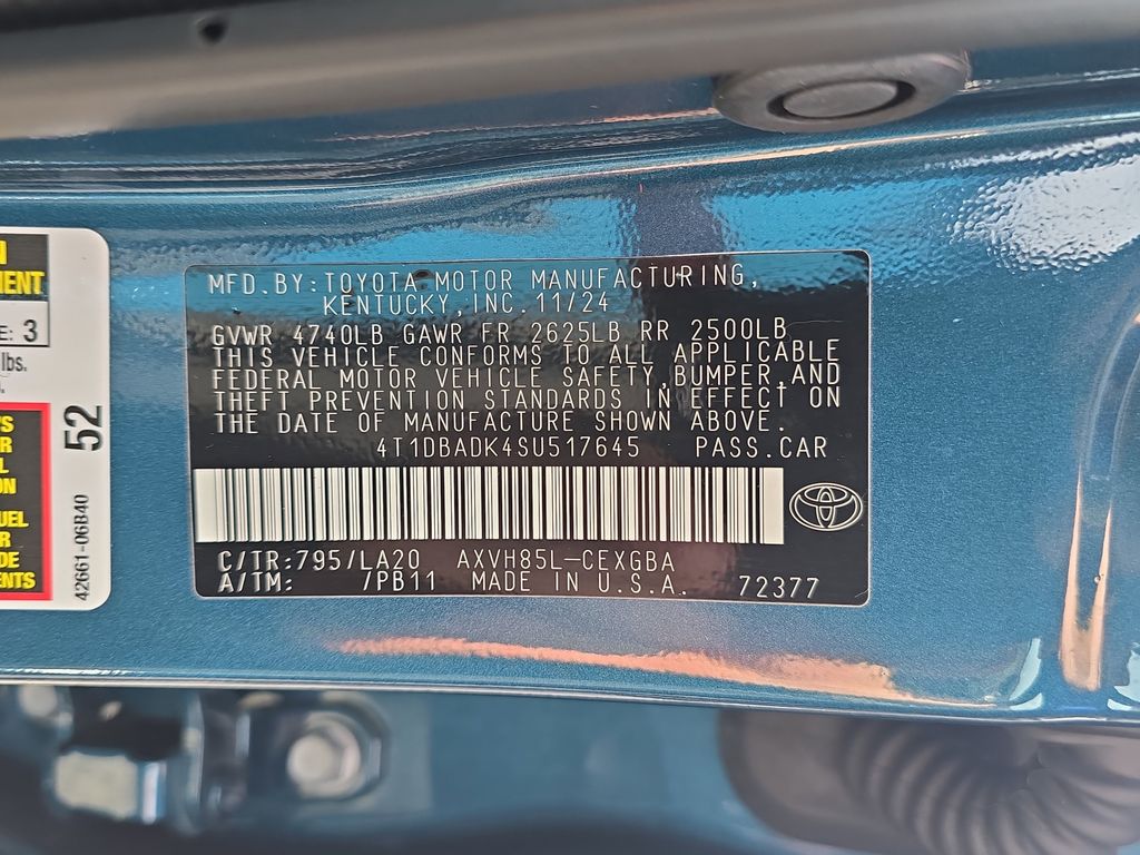 2025 Toyota Camry XSE photo 33