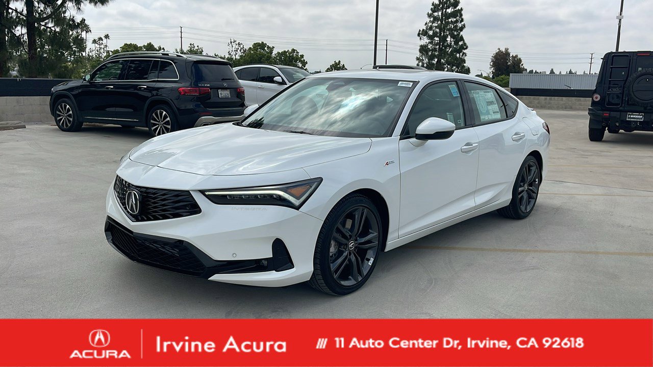 Used 2025 Platinum White Pearl Acura w/A-Spec Package image 1