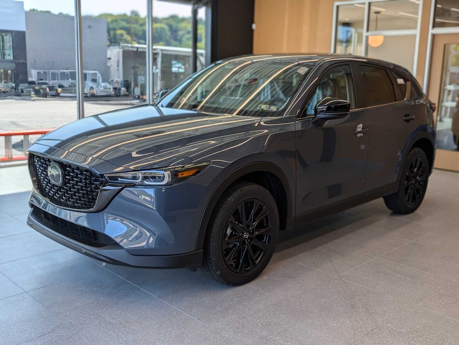 New 2025 Mazda Mazda CX-5 S Carbon Edition AWD in Polymetal