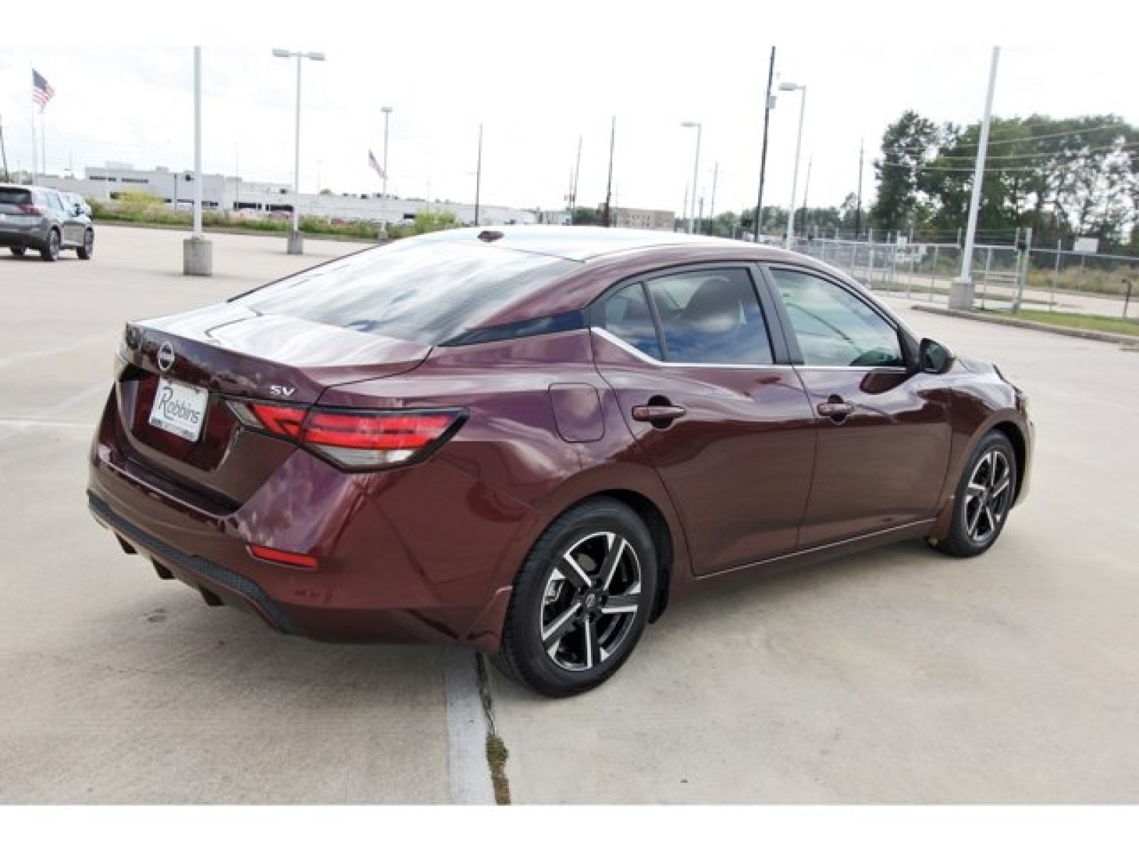2024 Nissan Sentra SV Red at Robbins Nissan