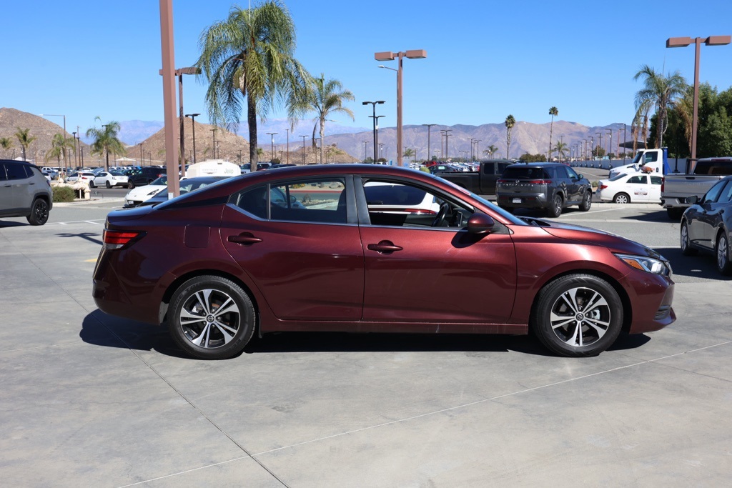 Used 2022 Nissan Sentra SV with VIN 3N1AB8CV7NY220238 for sale in Hemet, CA