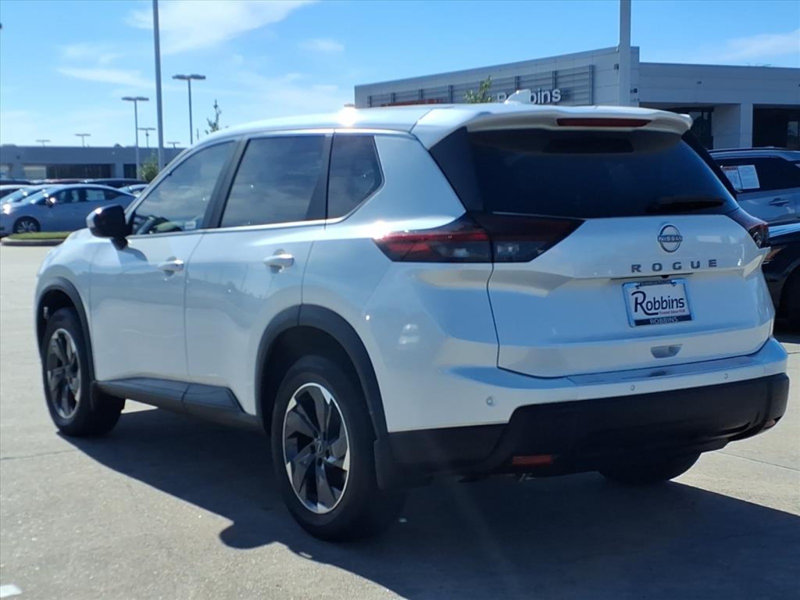2025 Nissan Rogue SV White at Robbins Nissan