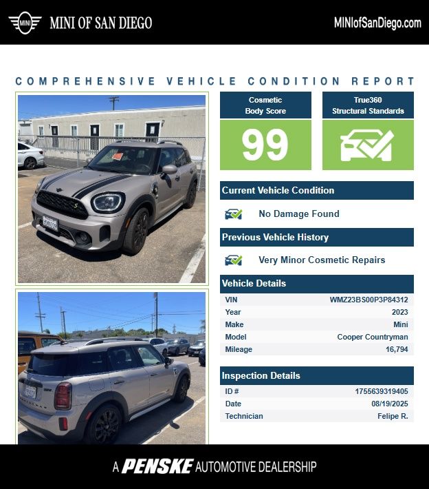 2023 MINI Countryman Plug-in Hybrid Cooper SE ALL4