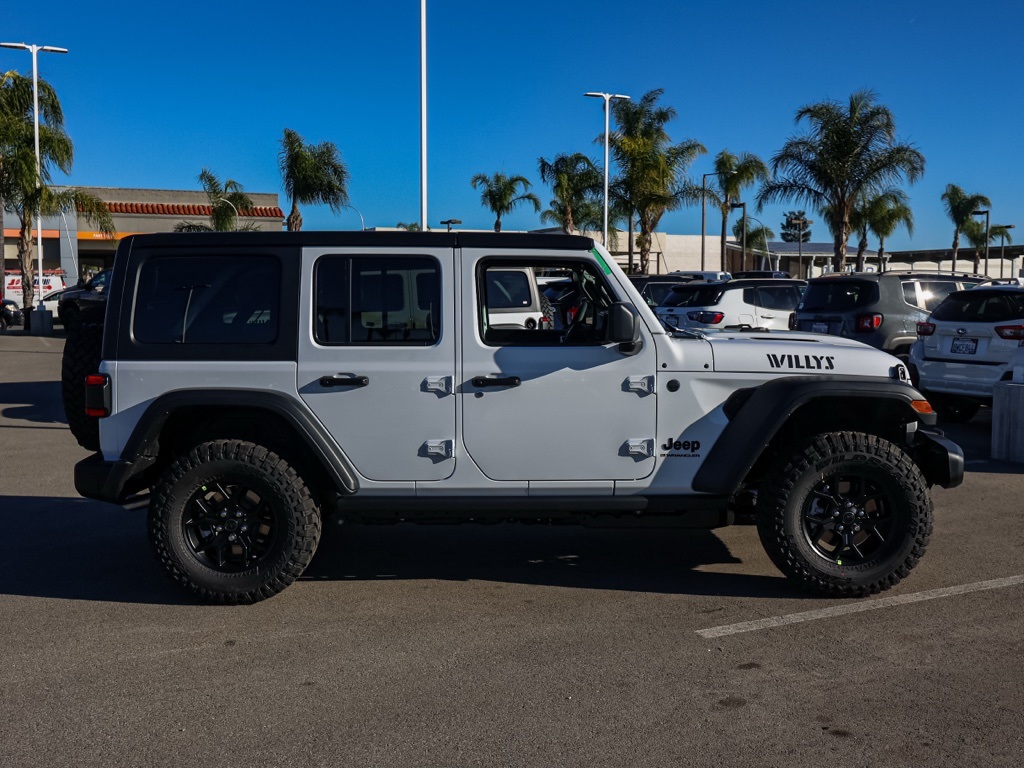 New 2026 Bright White Clear-Coat Exterior Paint Jeep Willys image 1