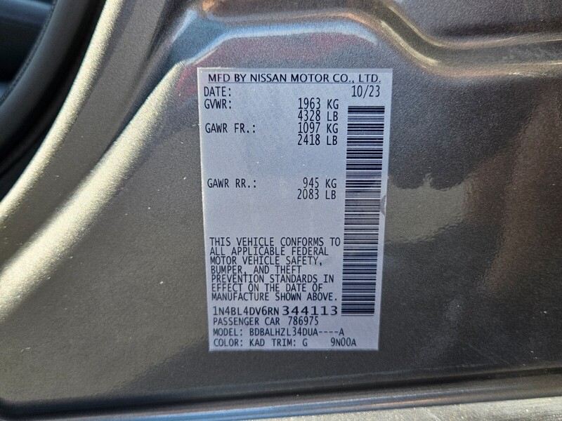 2024 Nissan Altima 2.5 SV photo 18