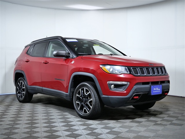 Certified 2019 Jeep Compass Trailhawk with VIN 3C4NJDDB3KT771807 for sale in Apple Valley, Minnesota